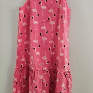 Hanna Andersson Hot Pink Flamingo Print Sundress